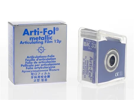 Bausch Arti Fol Metallic Dispenser 22 mm 20 Mts Blue One Sided - BK 33