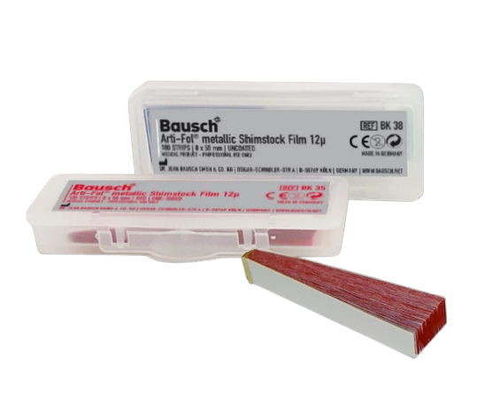 Bausch Arti Fol Sheets 8mm x 50 mm 100 Sheets No Colour - BK 38
