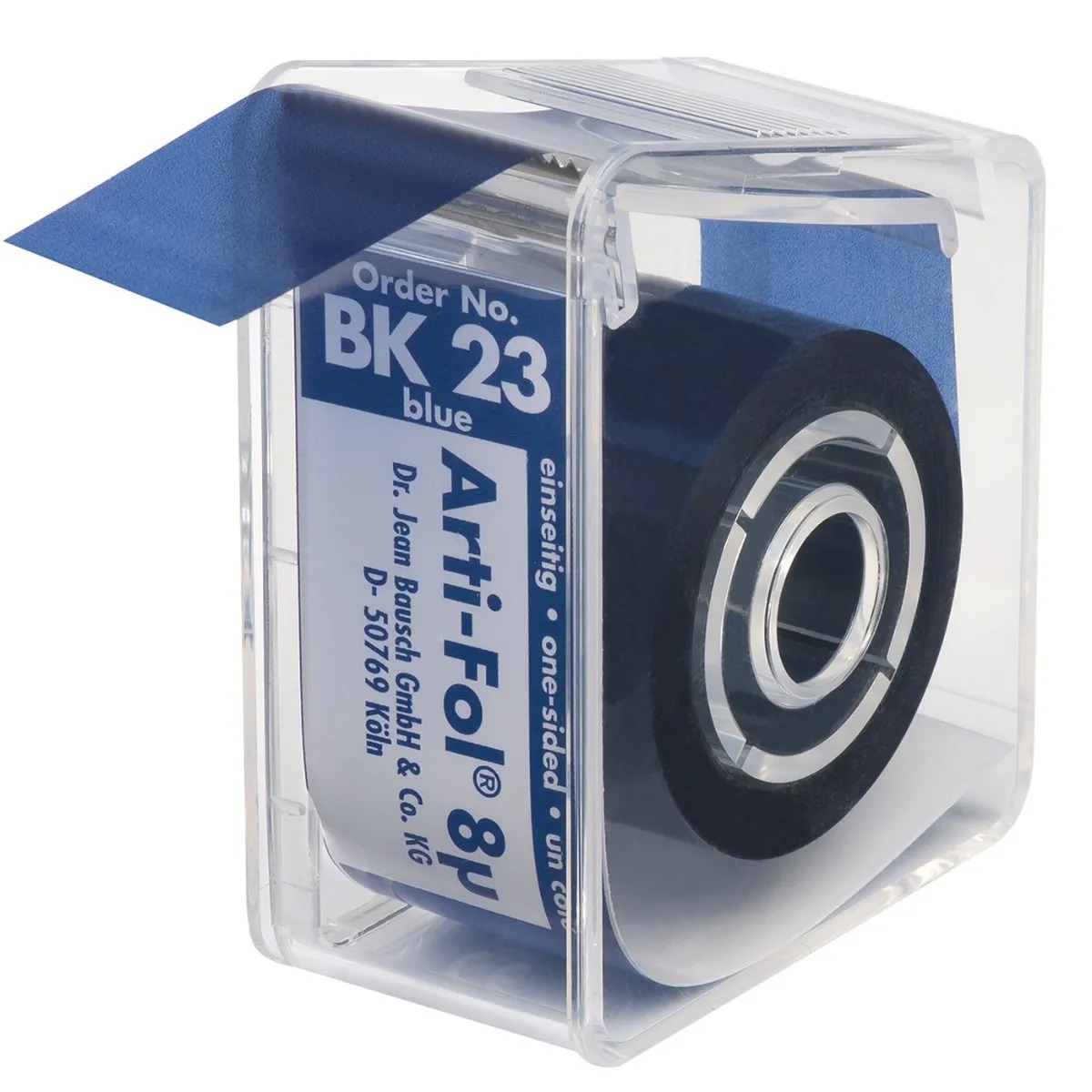 Bausch Arti Fol With Plastic Dispenser Blue One Sided - BK 23