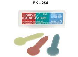 Bausch Fleximeter - Strips 1.0 / 1.5 / 2.0 mm 3/Pcs - BK 254