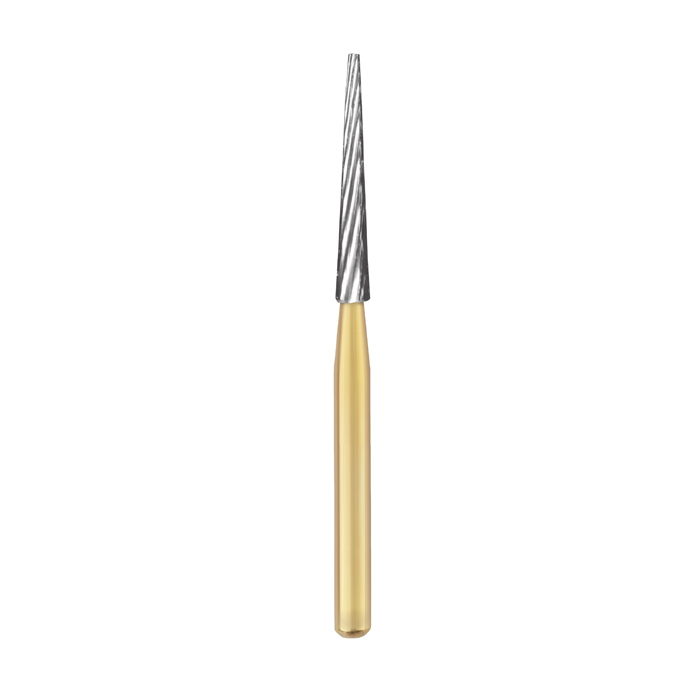 Ss White Cone Finishing Bur-12 Blades #7204 (Pack Of 5)