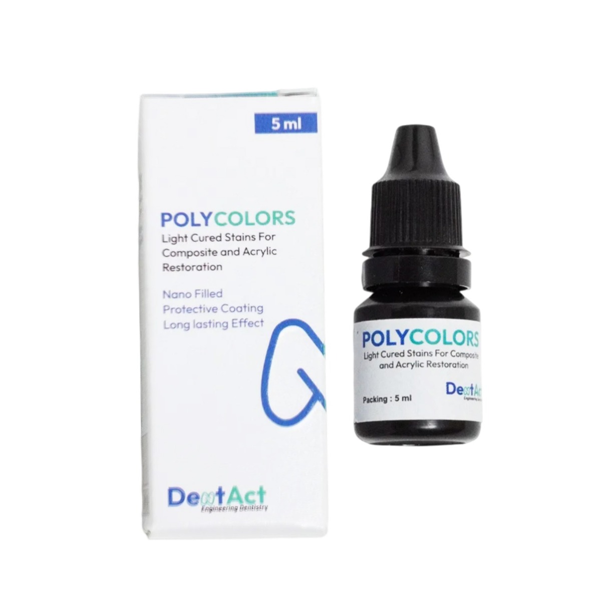 DentAct Poly Colours Light Cured Stains