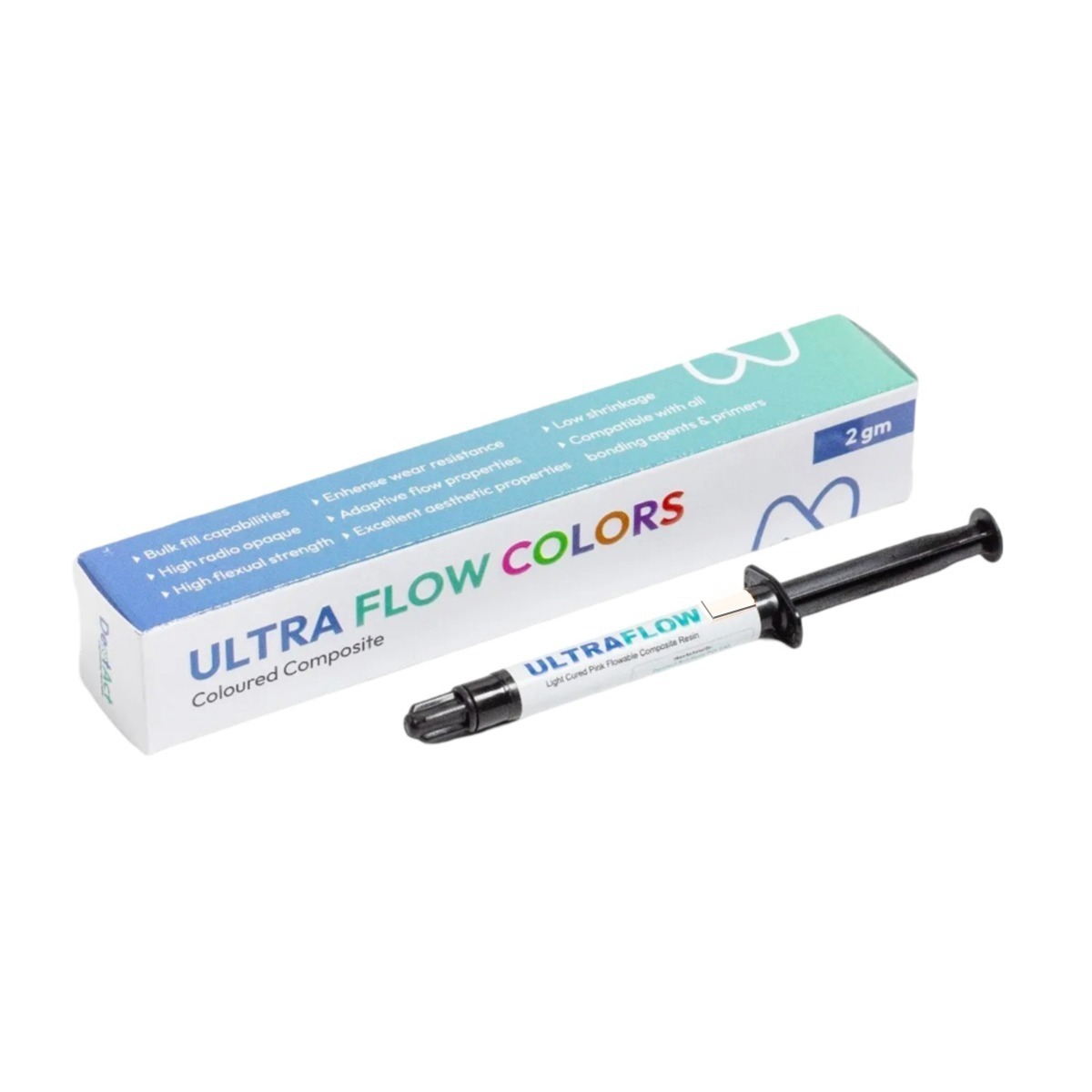 DentAct Ultra Flow Colors Coloured Composite - White