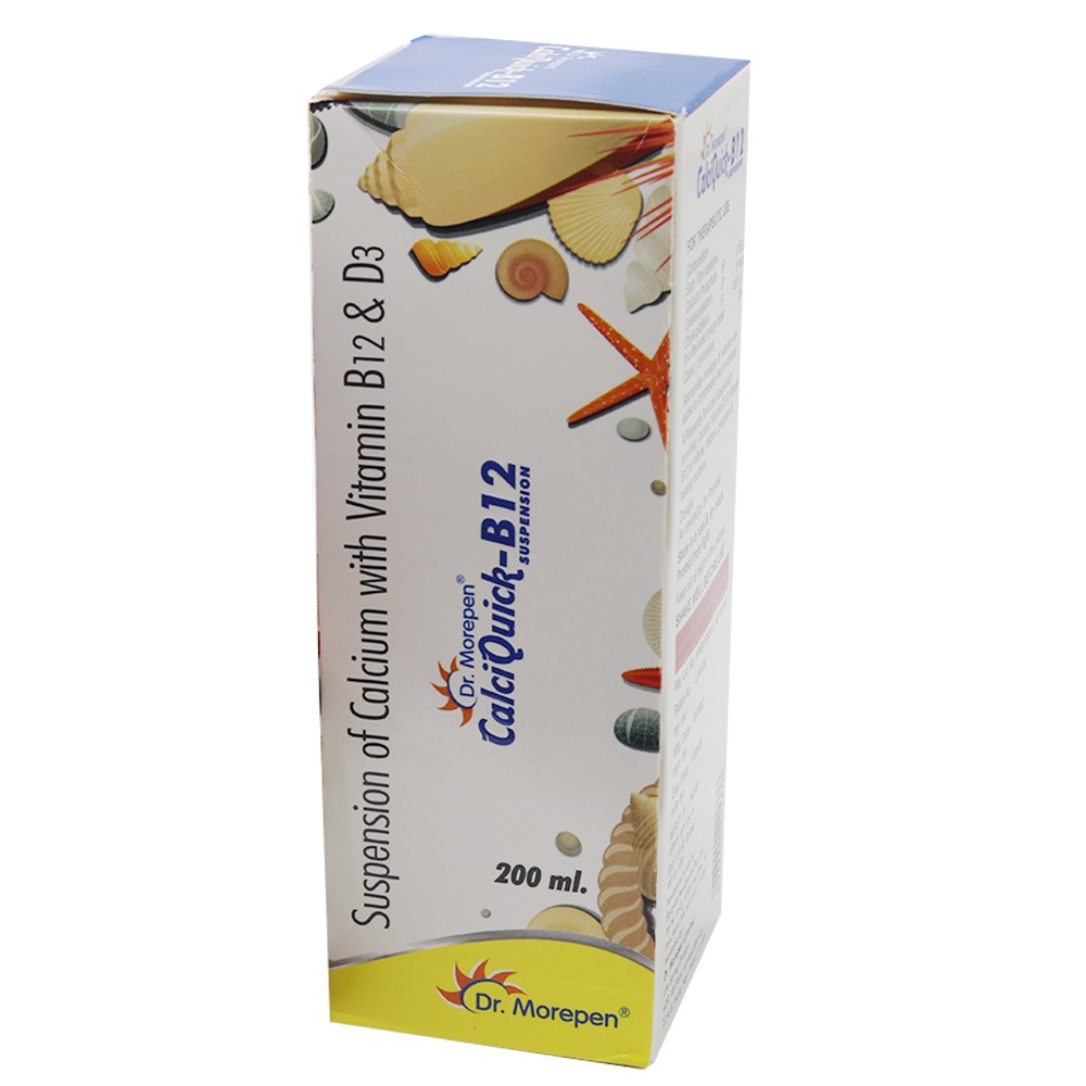 Dr Morepen CalciQuick-B12 Suspension(200ml)