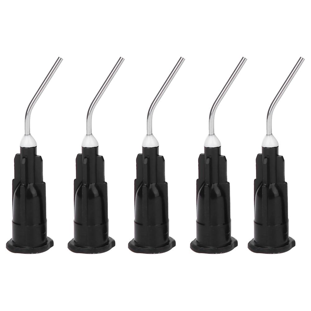 ET Dental Pre-Bent Tips 20 Gauge Black (Pack of 100)