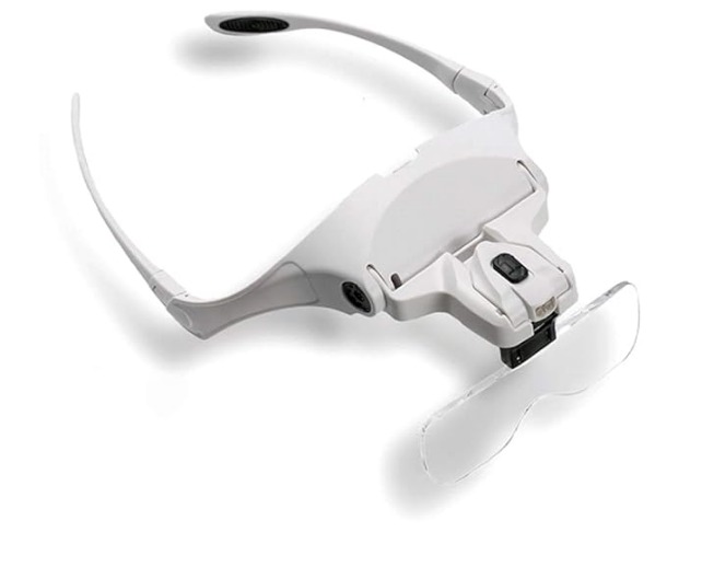 Jinguang Dental Loupes With LED Light And 5 Lenses 1.0x 1.5x 2.0x 2.5x 3.5x