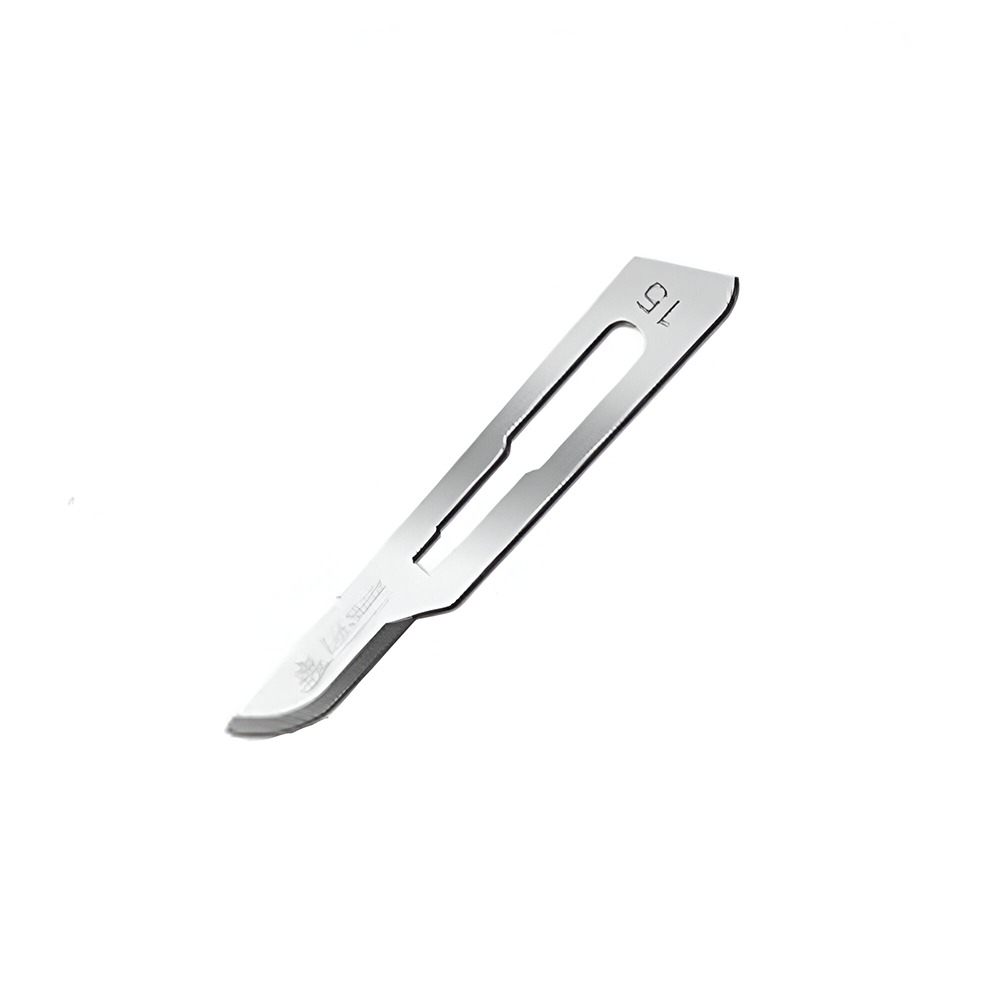 LifeShield Sterile BP Surgical Blade Size #15C (Pack of 100)