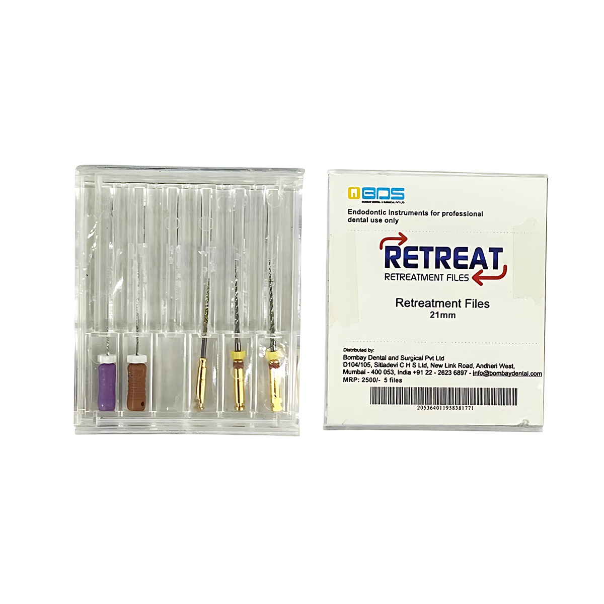 Micro Mega Retreat Retreatment Files 21mm - Assorted