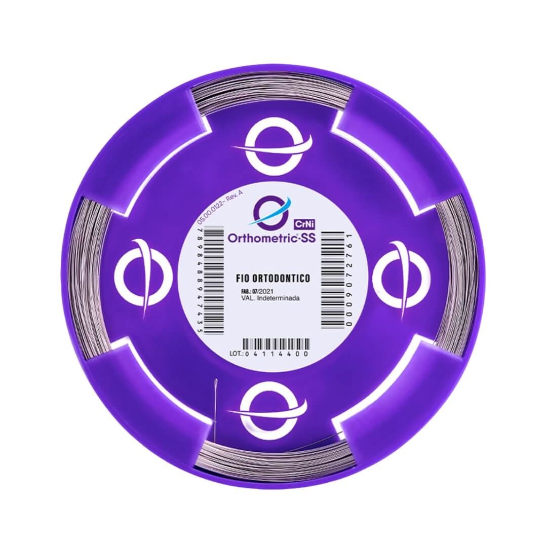 OrthoMetric SS CrNi Elastic Hard Wires Round In Roll 50gm