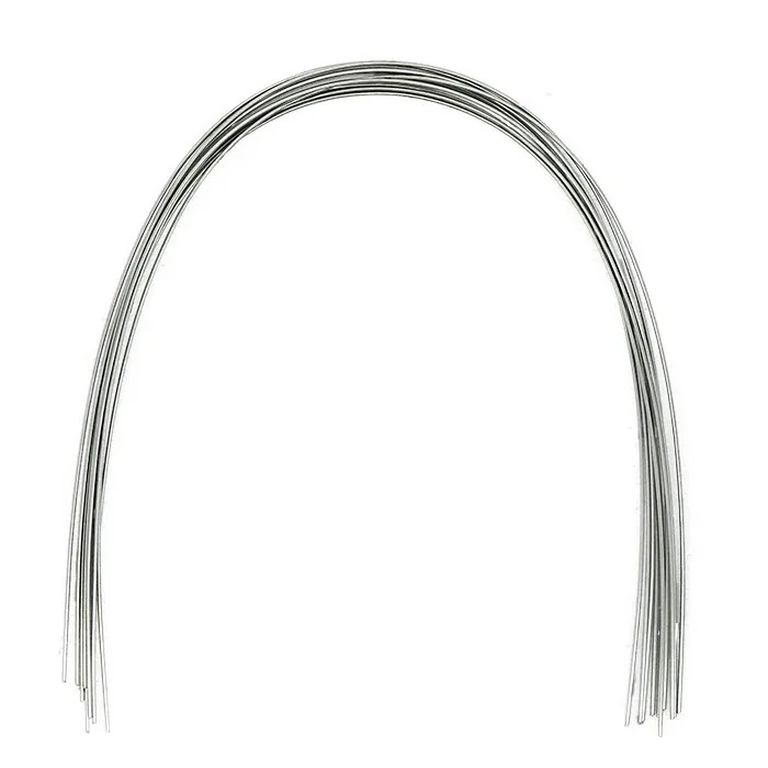 OSL Super Elastic NiTi Ovoid Form Archwires - Round Lower 0.018 (Pack of 10)