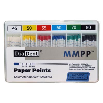 Diadent Paper Points -2% # 45-80
