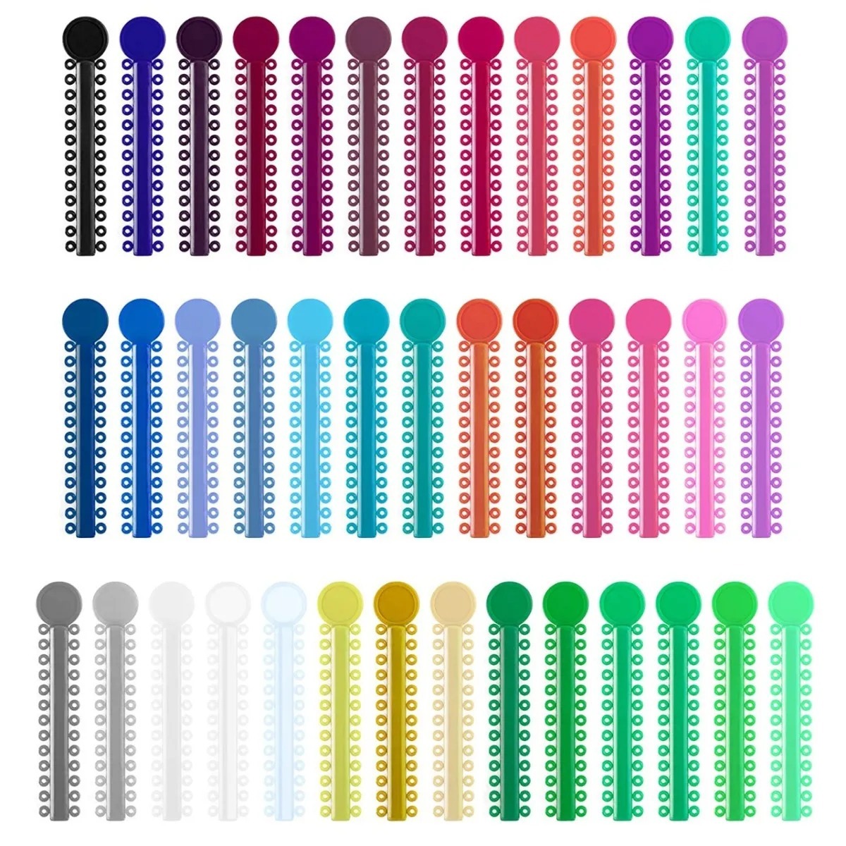 Phyx Elastic Ligature Ties - Assorted