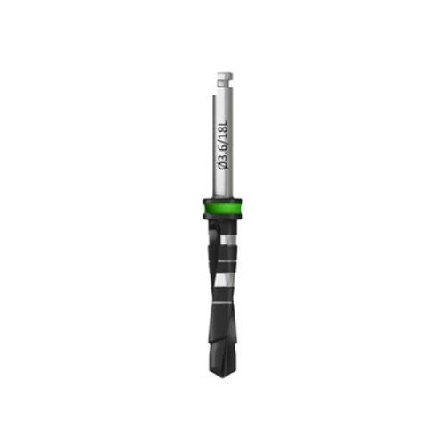Adin Twist Drill 3.2/3.6mm x 8-18mm (DL1836)