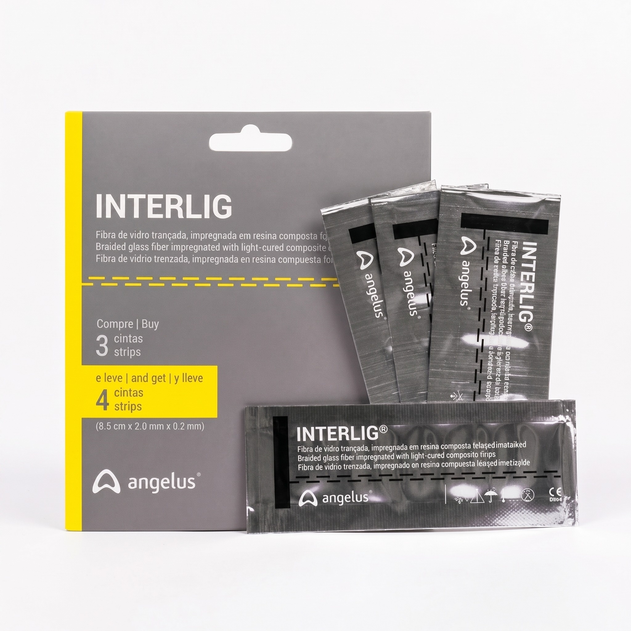 Angelus Interlig Single Patient Strip (Pack of 4)