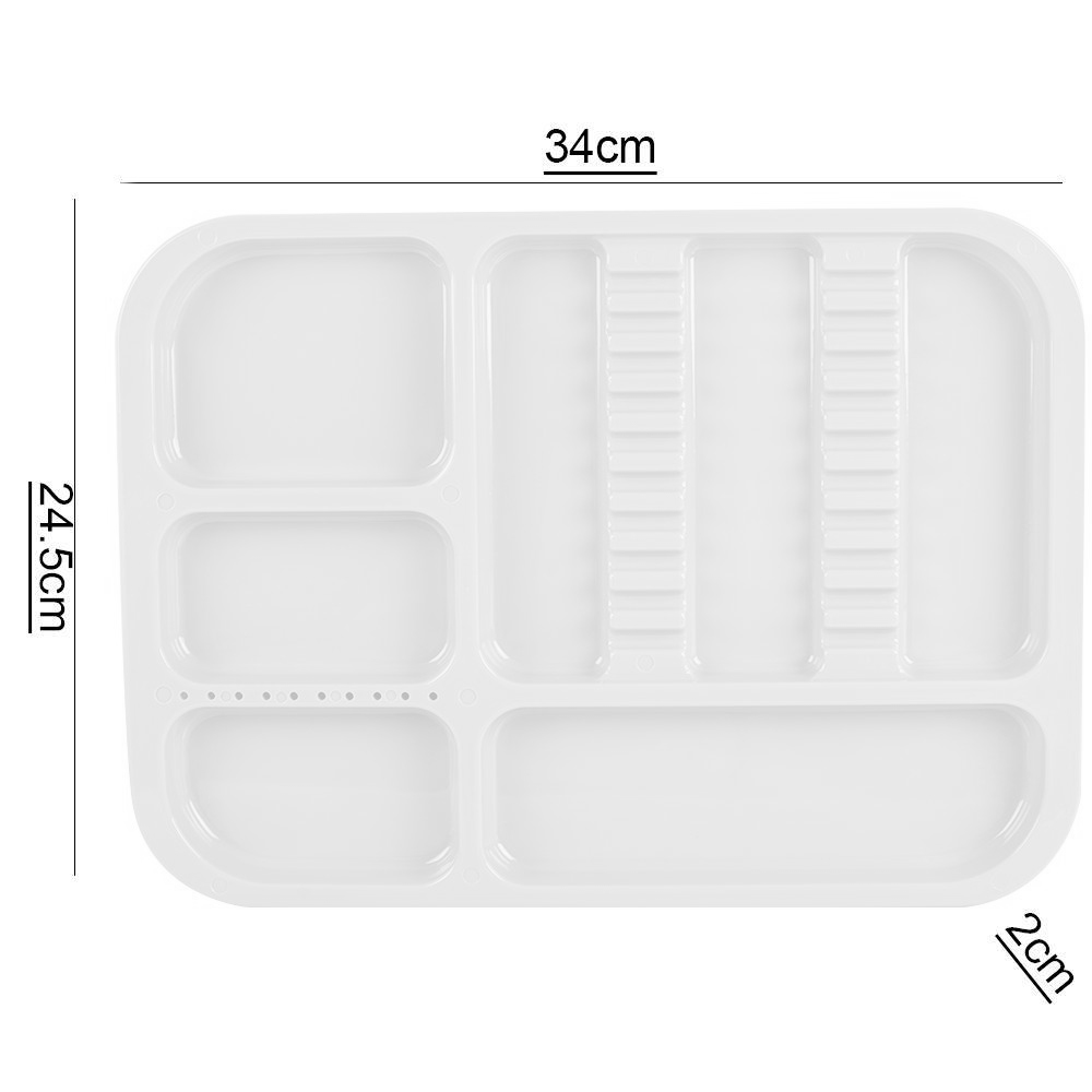 ET Dental Clinical Instrument Tray - White
