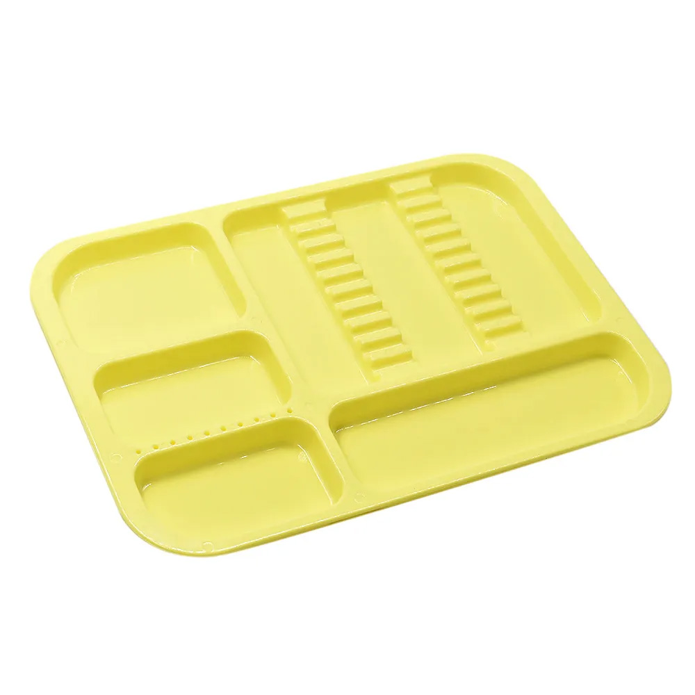 ET Dental Clinical Instrument Tray - Yellow