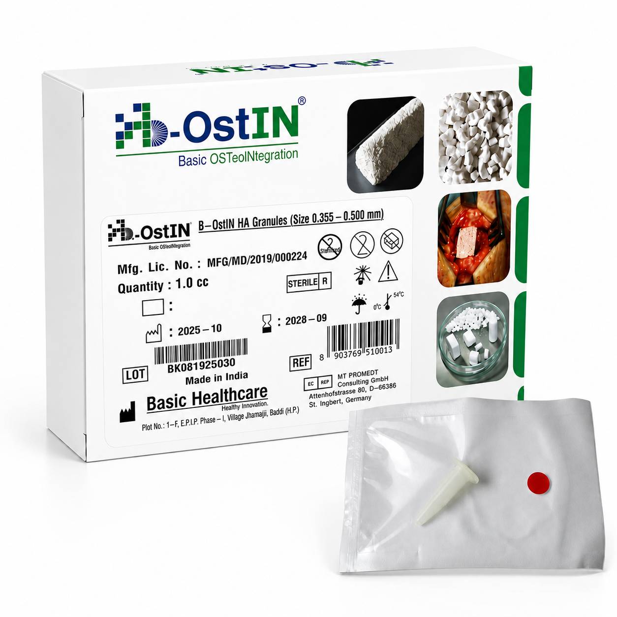 B-Ostin HA Nano 0.355-0.500 mm (1.0 CC) - DB102-001