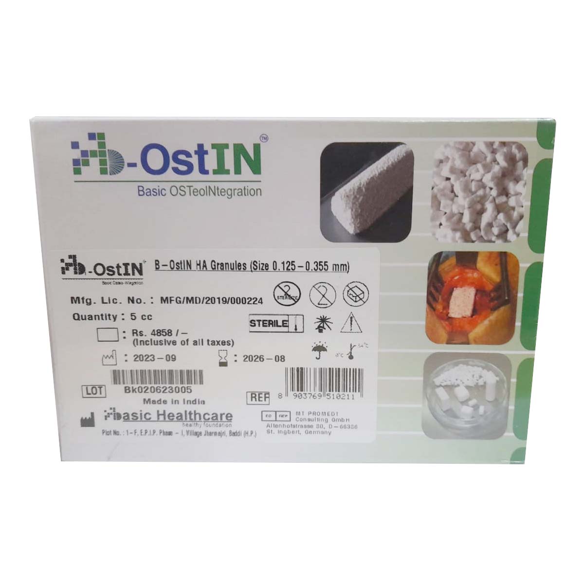 B-Ostin HA Nano 0.125-0.355mm (5.0 CC) - HA15- 5 - DB101-005