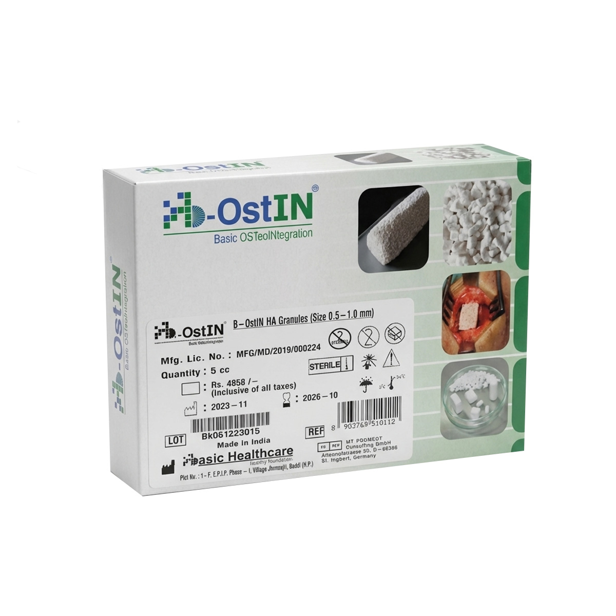 B-Ostin HA Nano 0.500-1.000 mm (5.0 CC) - DB103-005