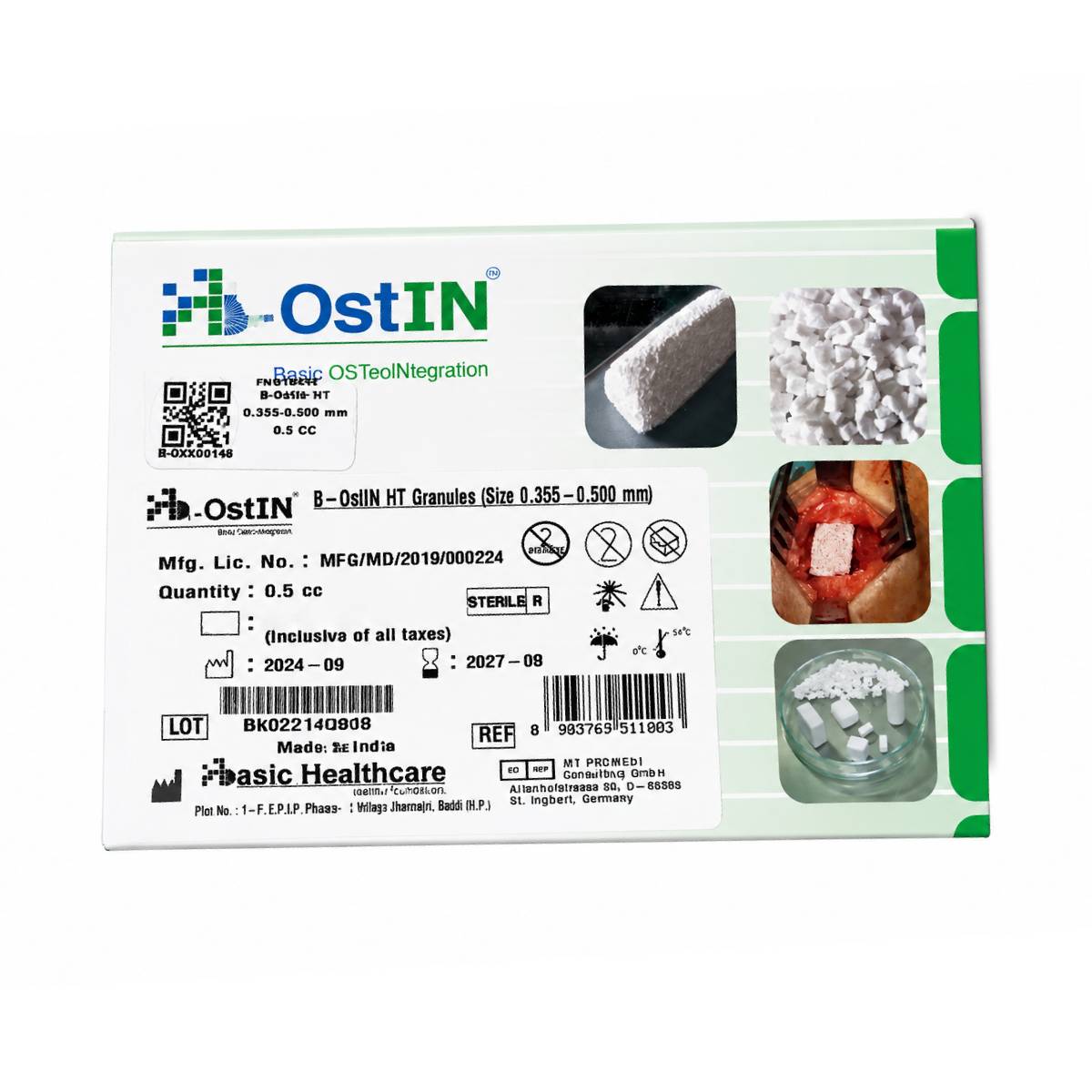 B-Ostin HT 0.355-0.500 mm 0.5 CC
