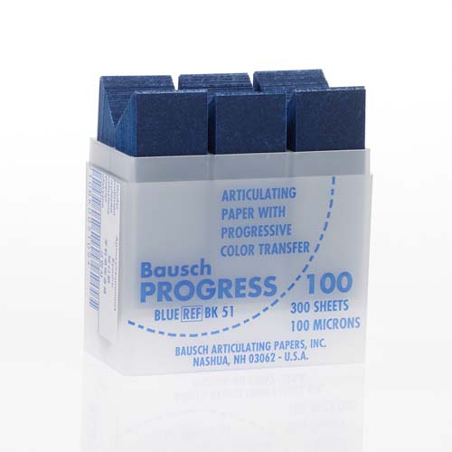 Bausch Articulating Plastic Dispenser 300 Strips Blue-BK 51