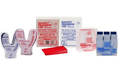 Bausch Dental Articulating Paper with Progressive Colour Transfer - 100µ Microns