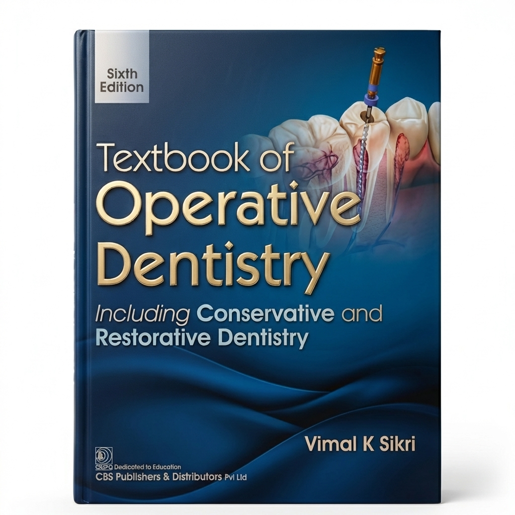 CBS Textbook of Operative Dentistry (Conservative & Restorative Dentistry) 6th Edition | Vimal K. Sikri | ISBN 057197