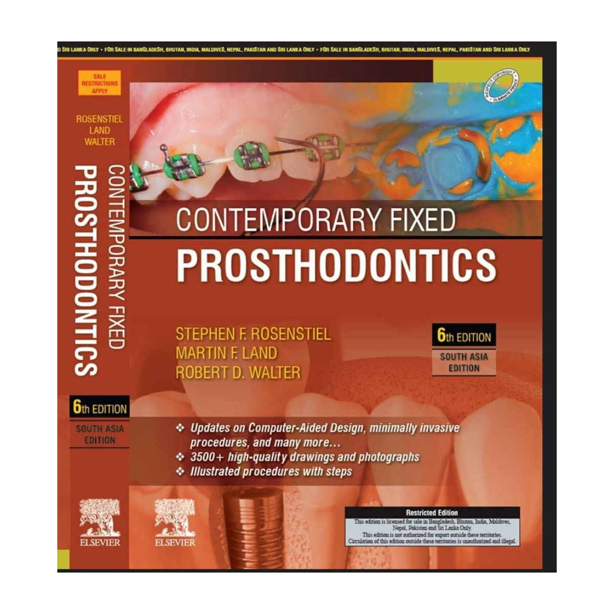 Contemporary Fixed Prosthodontics 6th South Asia Edition (ISBN - 267059)