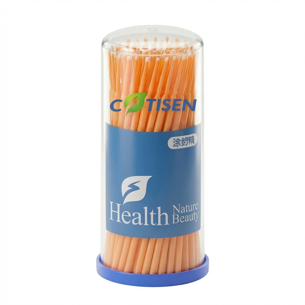 Cotisen Micro Applicators - Super Fine Orange (Pack of 1)