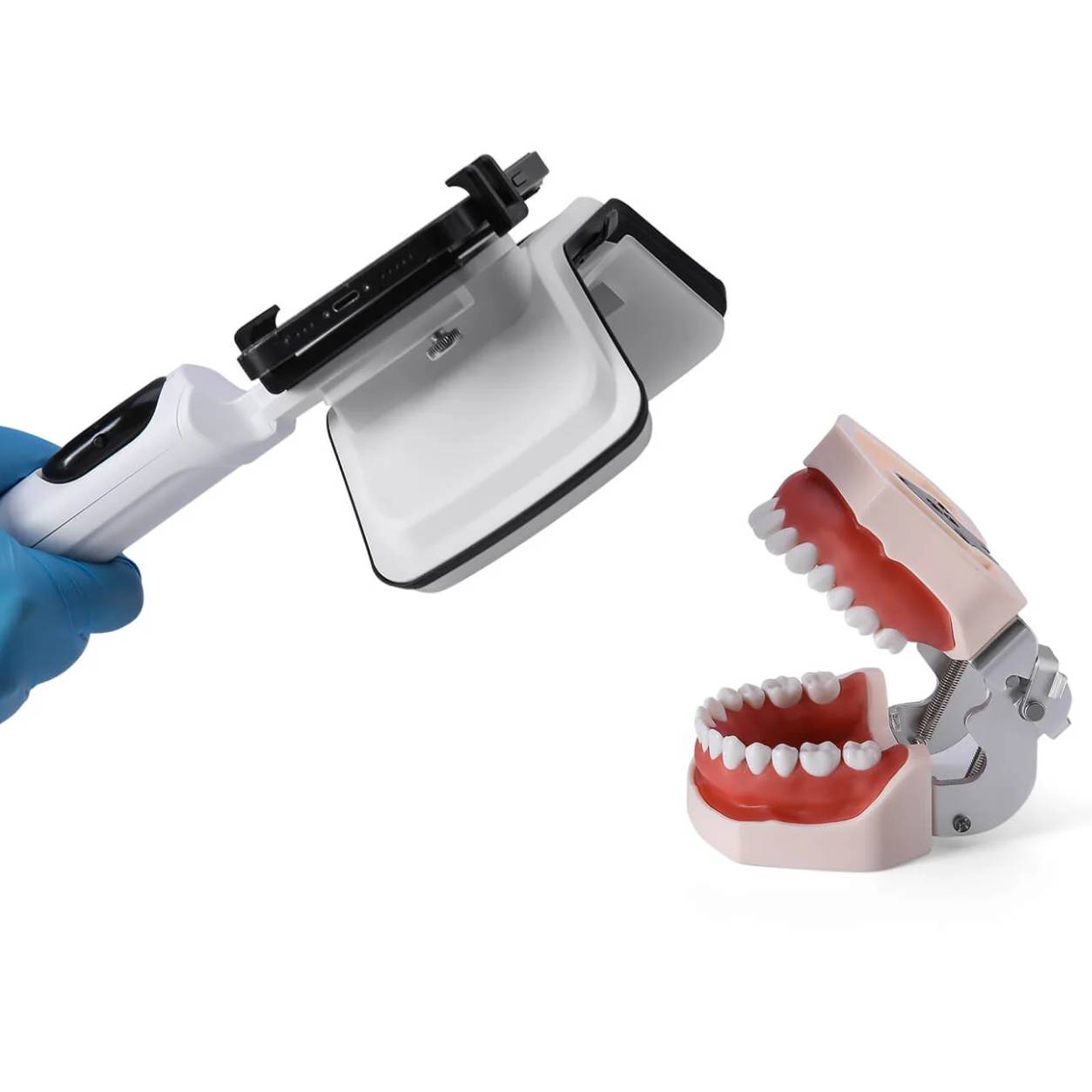 Dental Intraoral Photography LED Light with Bluetooth & Smartphone Holder