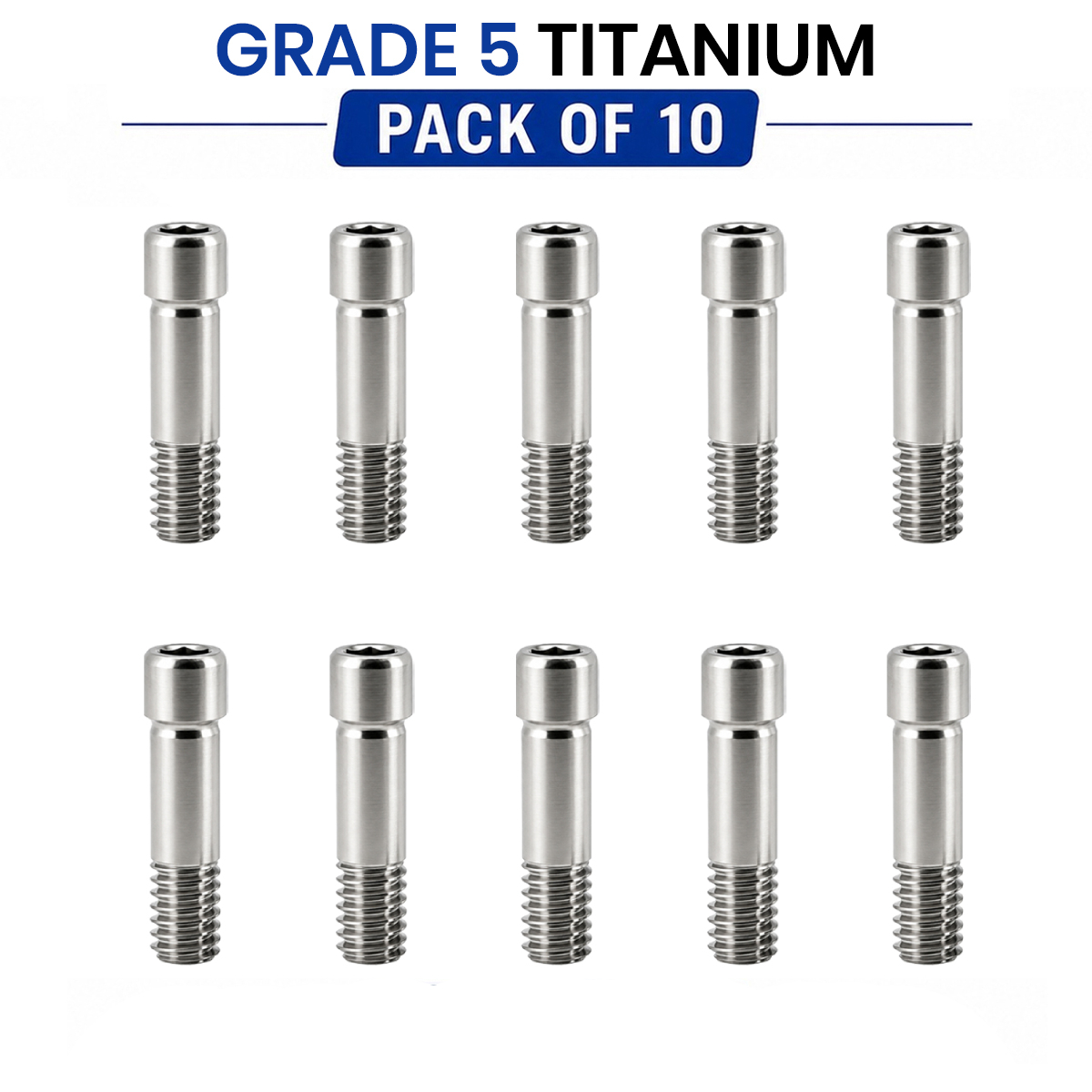 Dentaltech Abutment Screw - Dentium Superline | DIO | Cowellmedi | Neobiotech | Dentis Implant Compatible (Pack of 10)