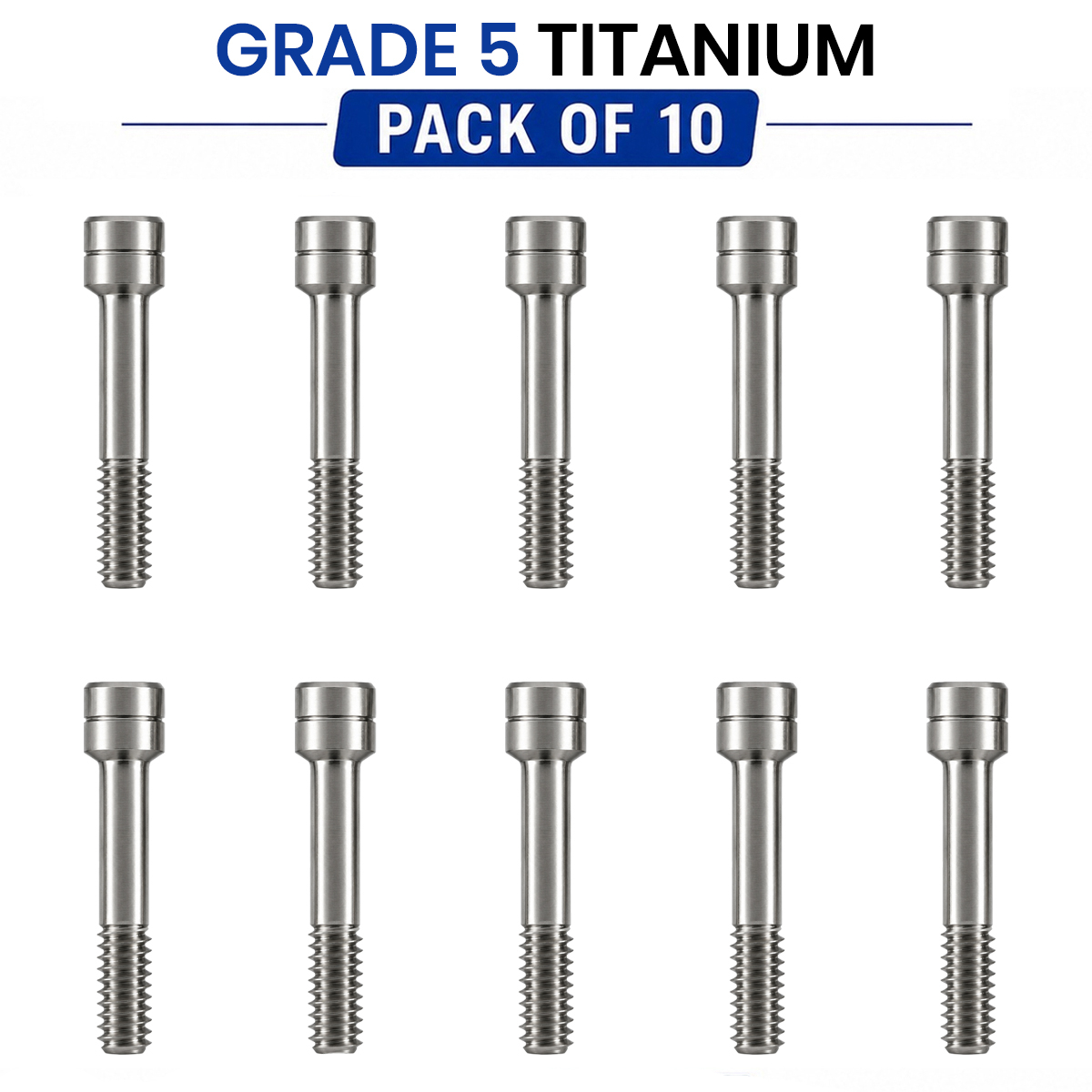 Dentaltech Abutment Screw - DIO-UF-M Implant Compatible (Pack of 10)