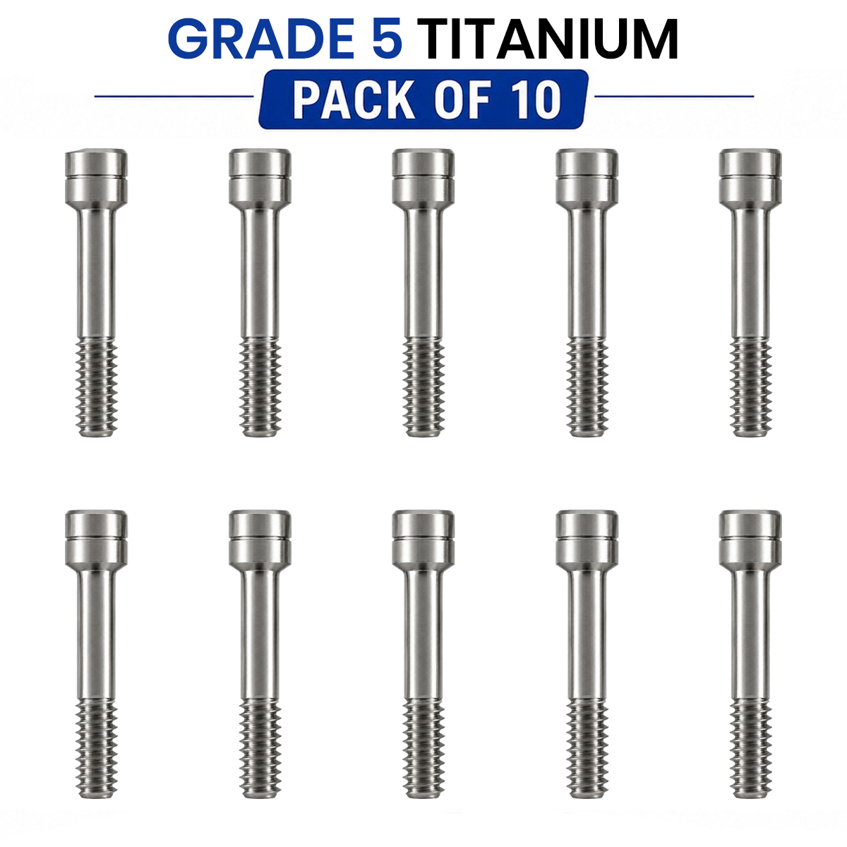 Dentaltech Abutment Screw - DIO-UF-R Implant Compatible (Pack of 10)