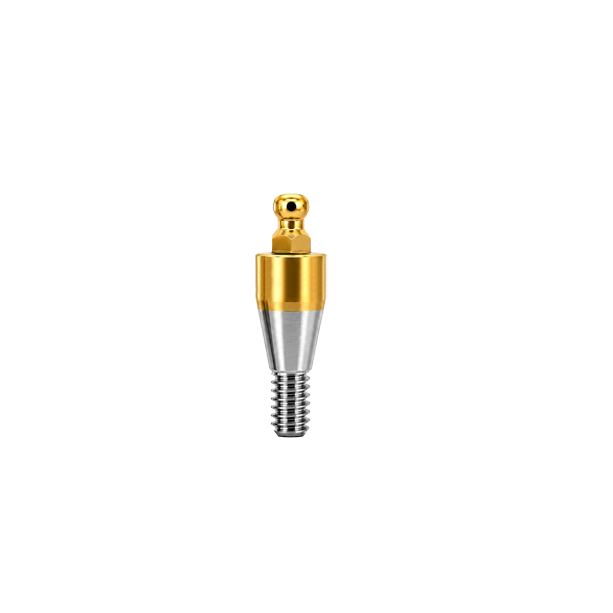 Dentaltech Ball Abutment G/H4.0mm - Dentium Superline / Dio/ Megagen / Dentis/ CoWellMedi Implant Compatible