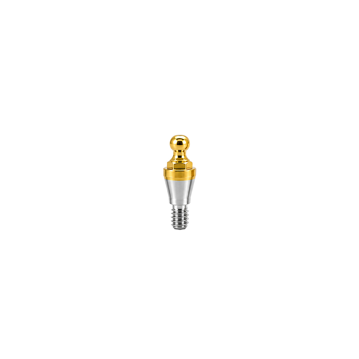 Dentaltech Ball Abutment Mini G/H1.0mm - Osstem Mini Implant Compatible
