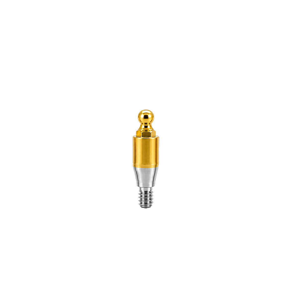 Dentaltech Ball Abutment Mini G/H4.0mm - Osstem Mini Implant Compatible