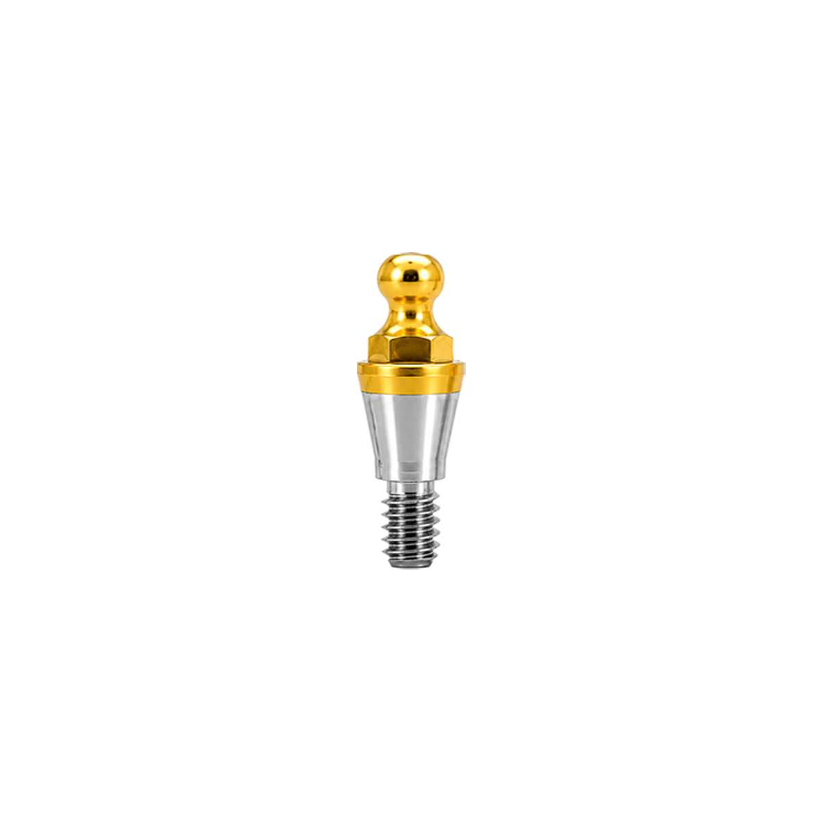 Dentaltech Ball Abutment Regular G/H1.0mm - Osstem | Dentium | DIO | Cowellmedi | Neobiotech | Dentis Implant Compatible