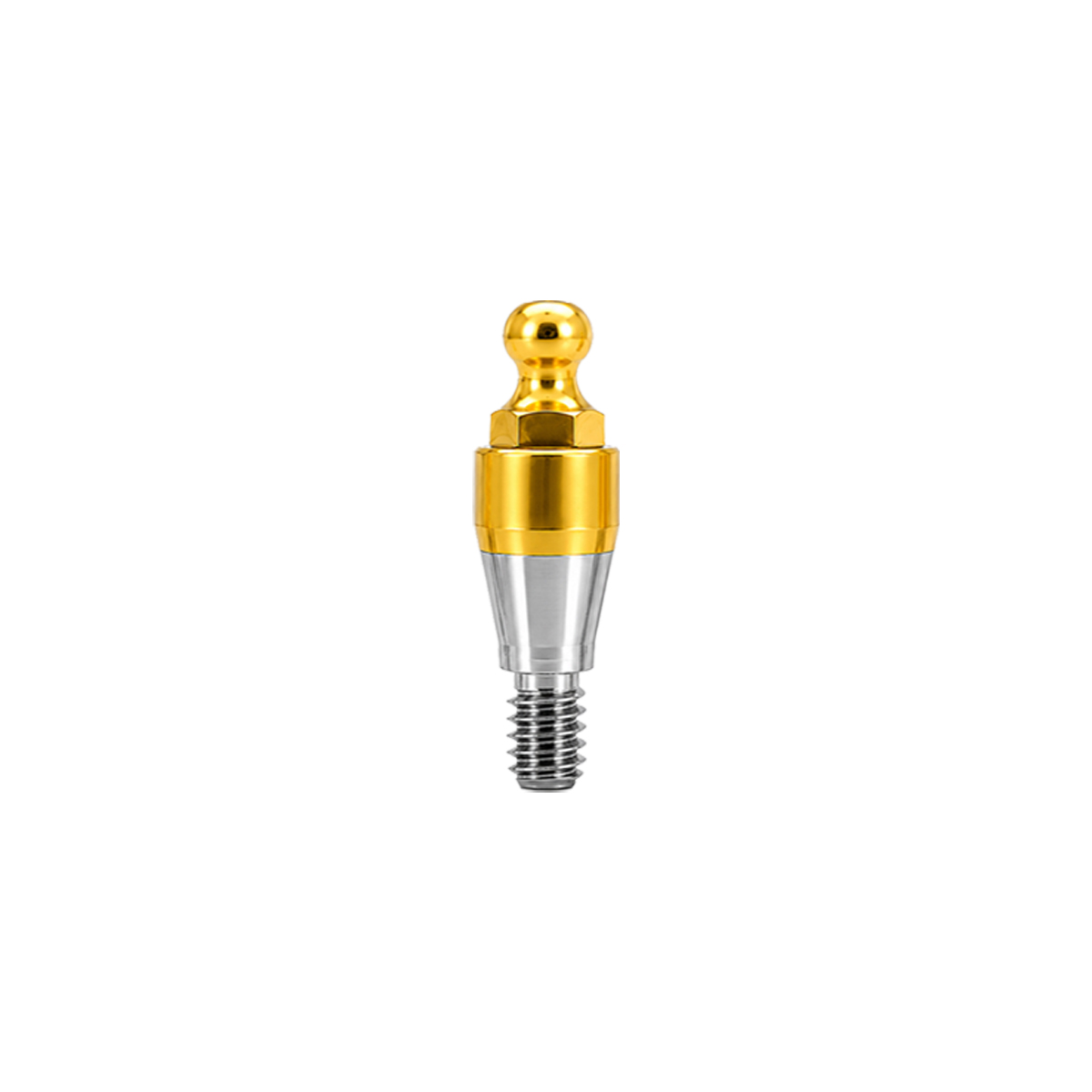 Dentaltech Ball Abutment Regular G/H4.0mm - Osstem | Dentium | DIO | Cowellmedi | Neobiotech | Dentis Implant Compatible