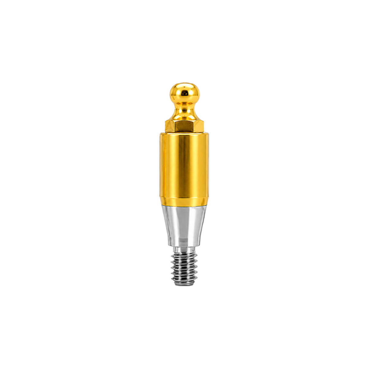 Dentaltech Ball Abutment Regular G/H8.0mm - Osstem | Dentium | DIO | Cowellmedi | Neobiotech | Dentis Implant Compatible