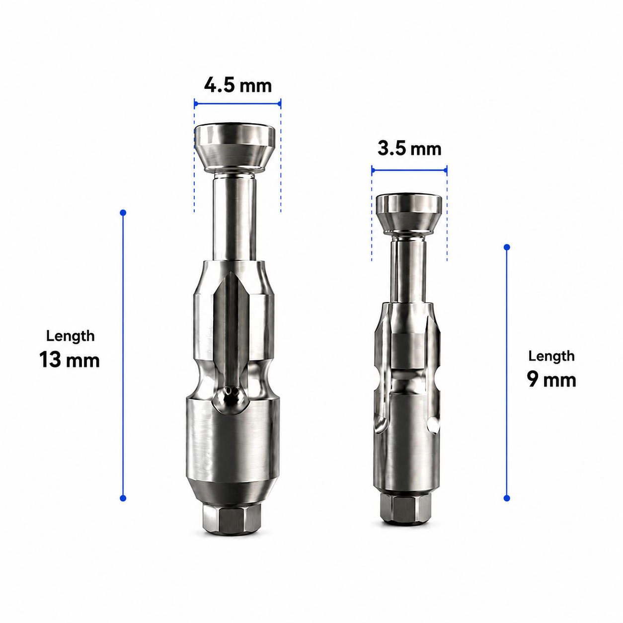 Dentaltech Close Tray Impression Coping - Adin | Noris | MIS | AB Dental Implant Compatible