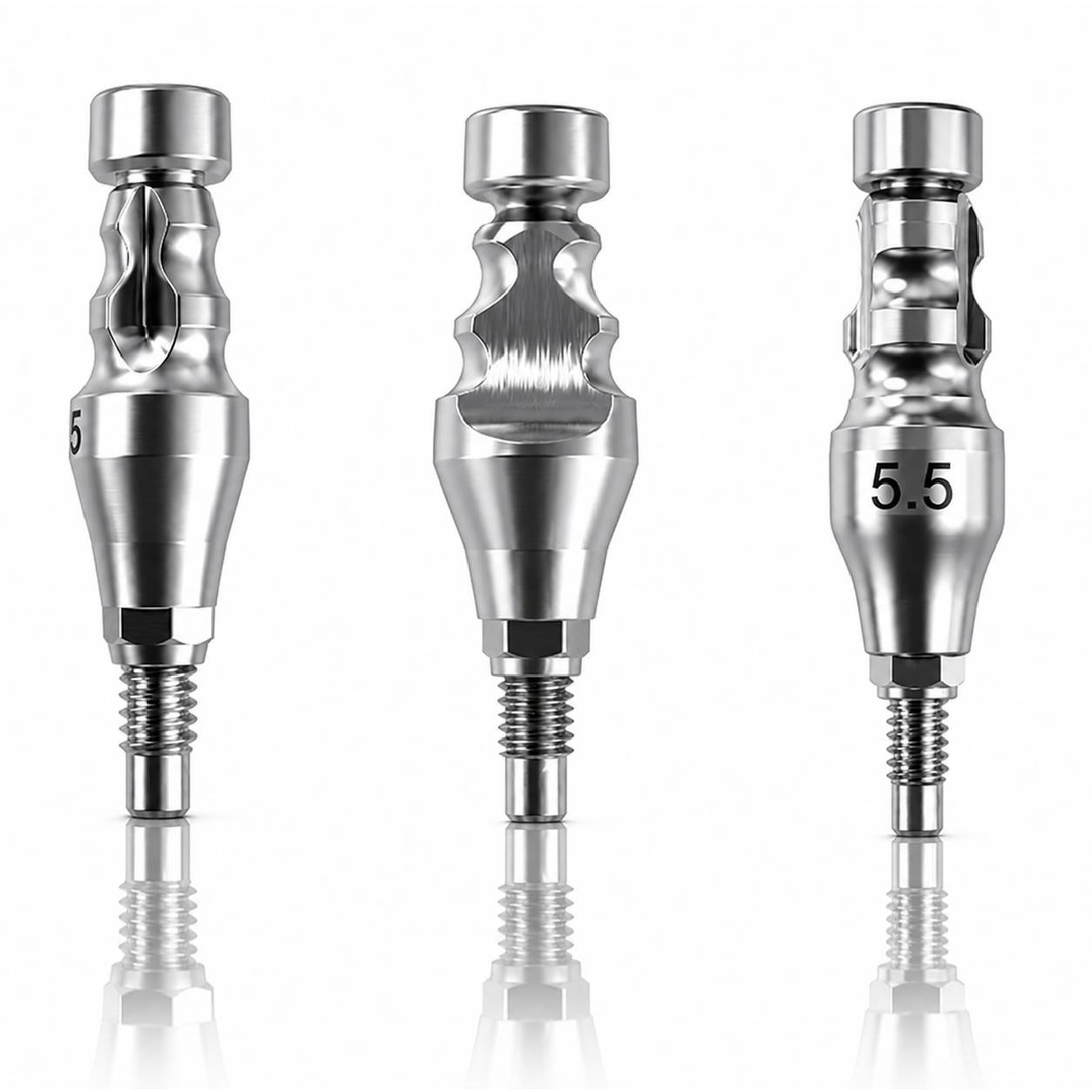 Dentaltech Close Tray Impression Coping - Dentium Superline / Dio/ Megagen / Dentis/ CoWellMedi Implant Compatible