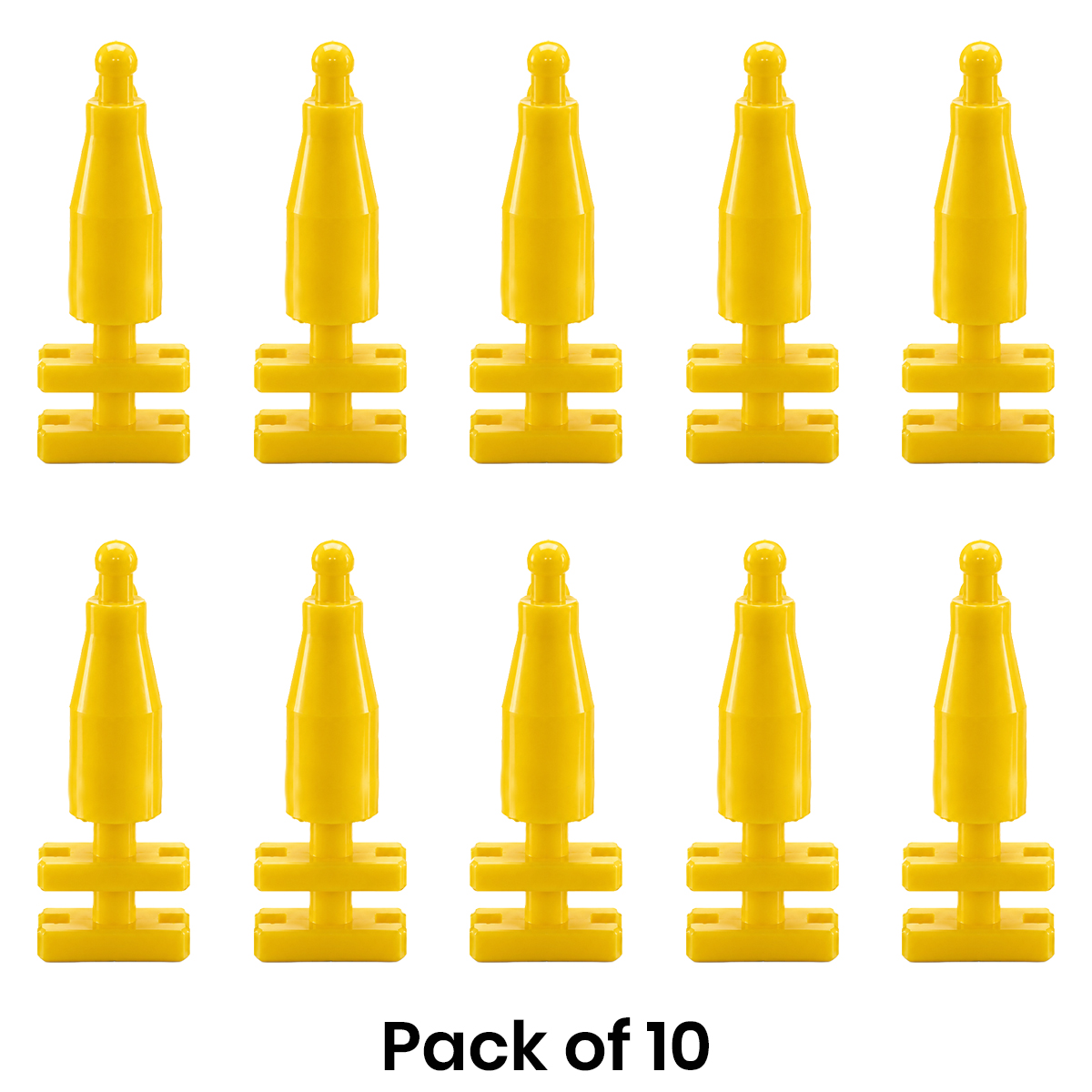 Dentaltech Disposable Transfer Coping Short Regular - Osstem | Dentium | DIO | Cowellmedi | Neobiotech | Dentis Implant Compatible (Pack of 10)