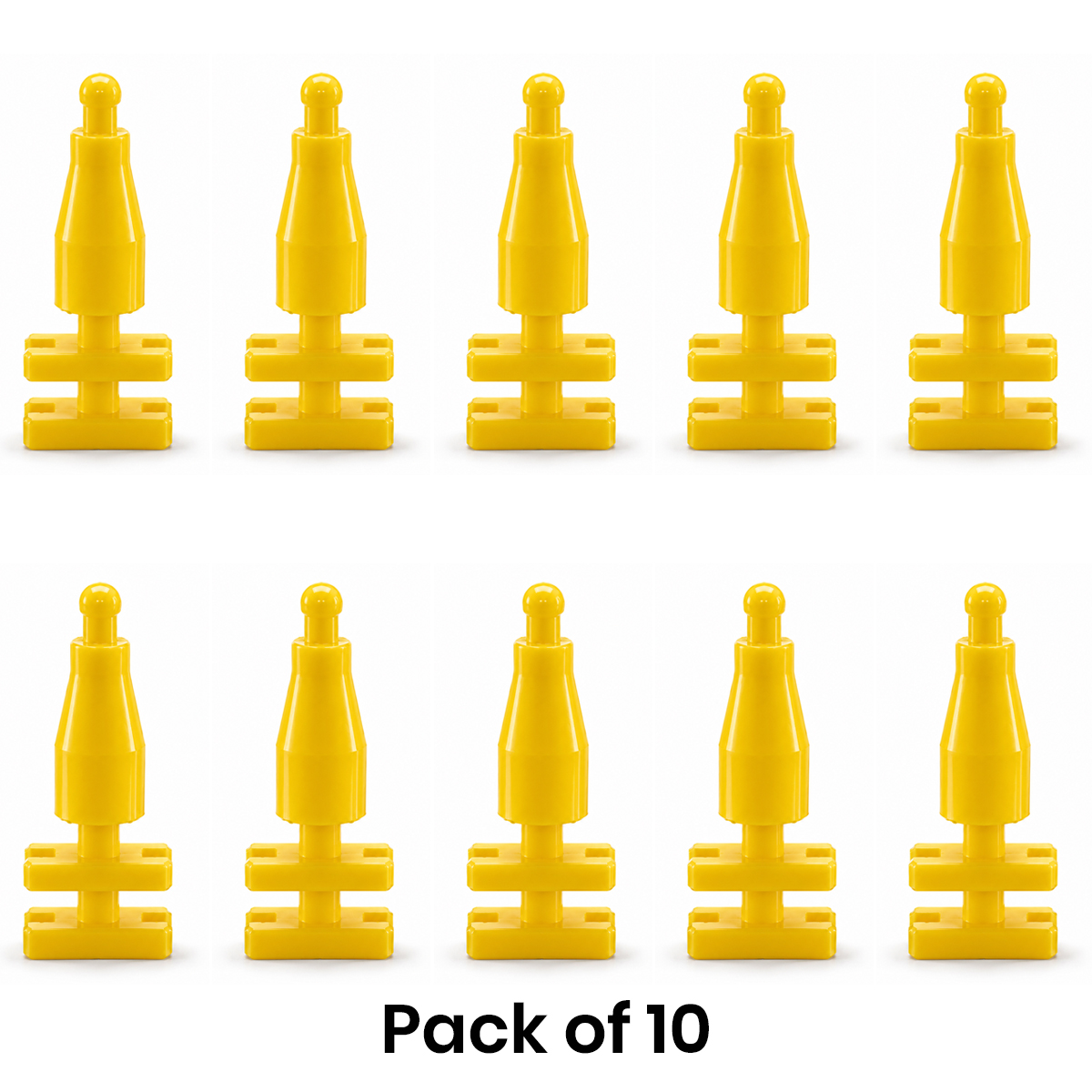 Dentaltech Disposable Transfer Coping Short - Straumann RC Implant Compatible (Pack of 10)