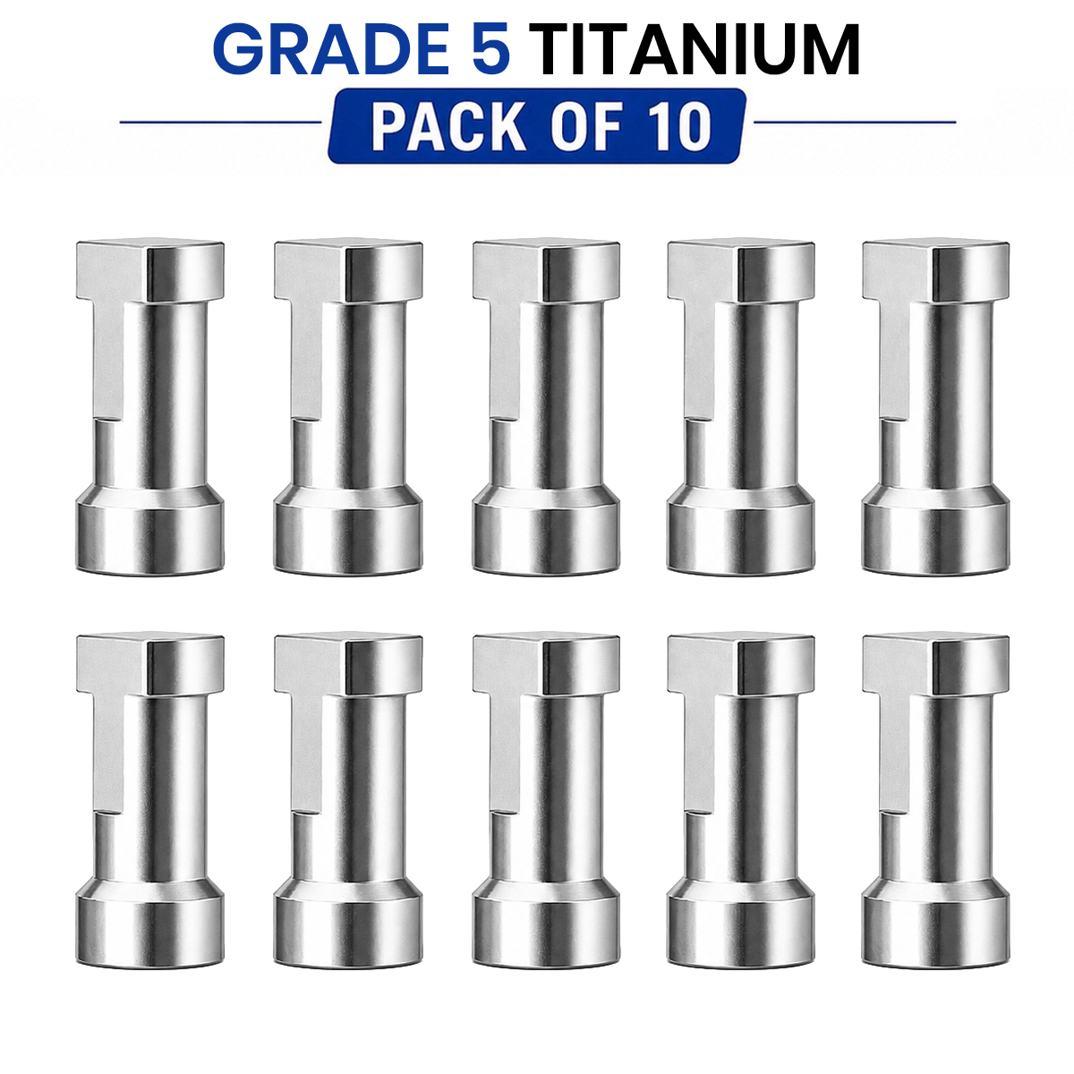 Dentaltech Implant Lab Analog ∅4.5mm - Dentium Superline / Dio/ Megagen / Dentis/ CoWellMedi Implant Compatible (Pack of 10)