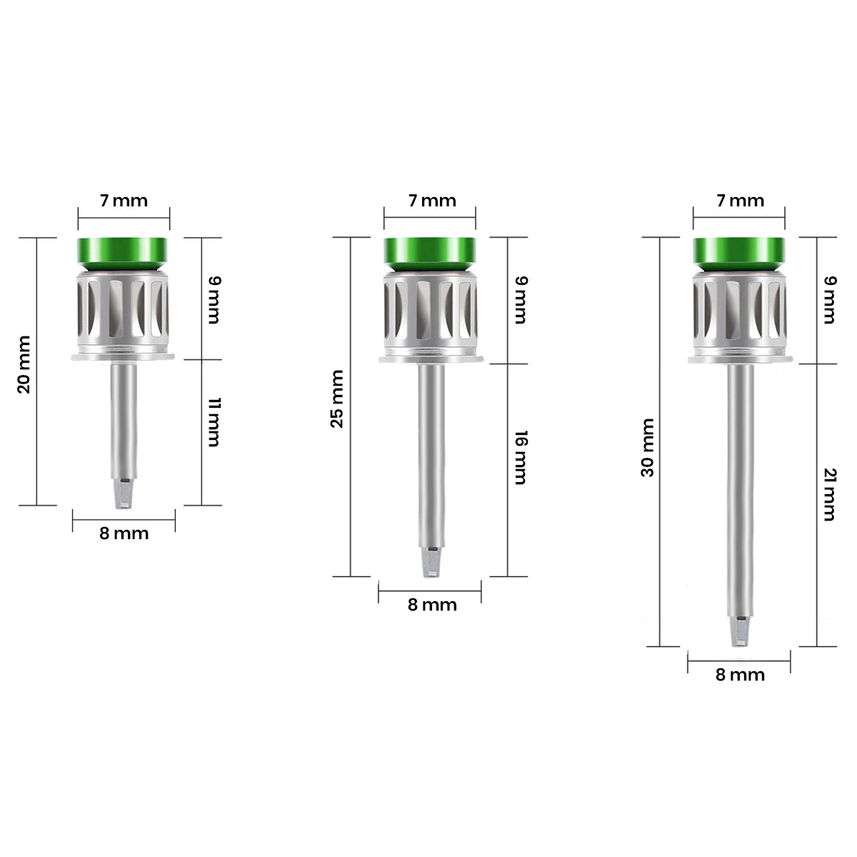 Dentaltech Prosthetic Hex Drivers - Osstem | Neobiotech | DIO | Megagen Compatible