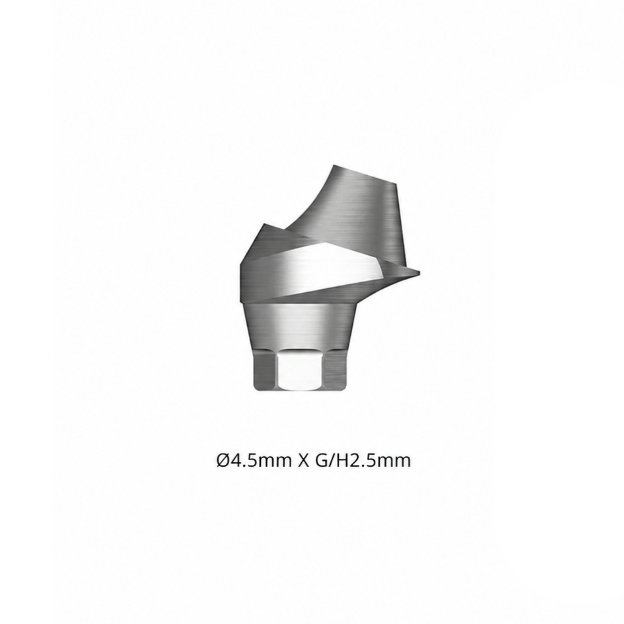 Dentaltech Multi Unit 17° Angular Abutment ∅4.5mm X G/H2.5mm - Nobel Biocare NP Implant Compatible