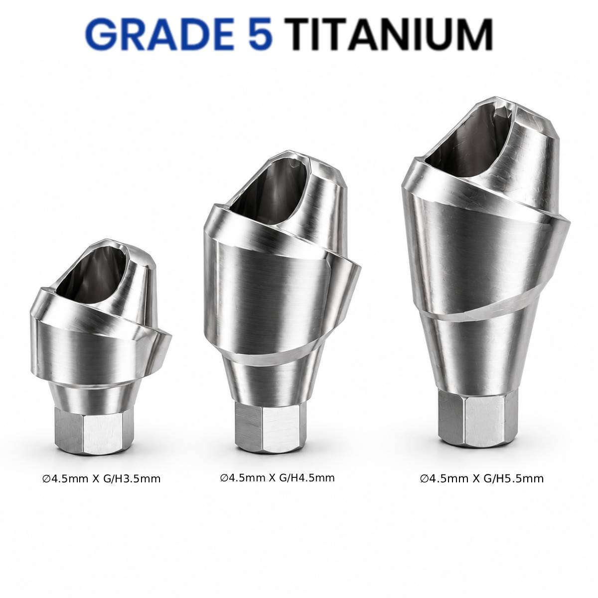 Dentaltech Multi Unit 30° Angular Abutments  - Nobel Biocare NP Implant Compatible