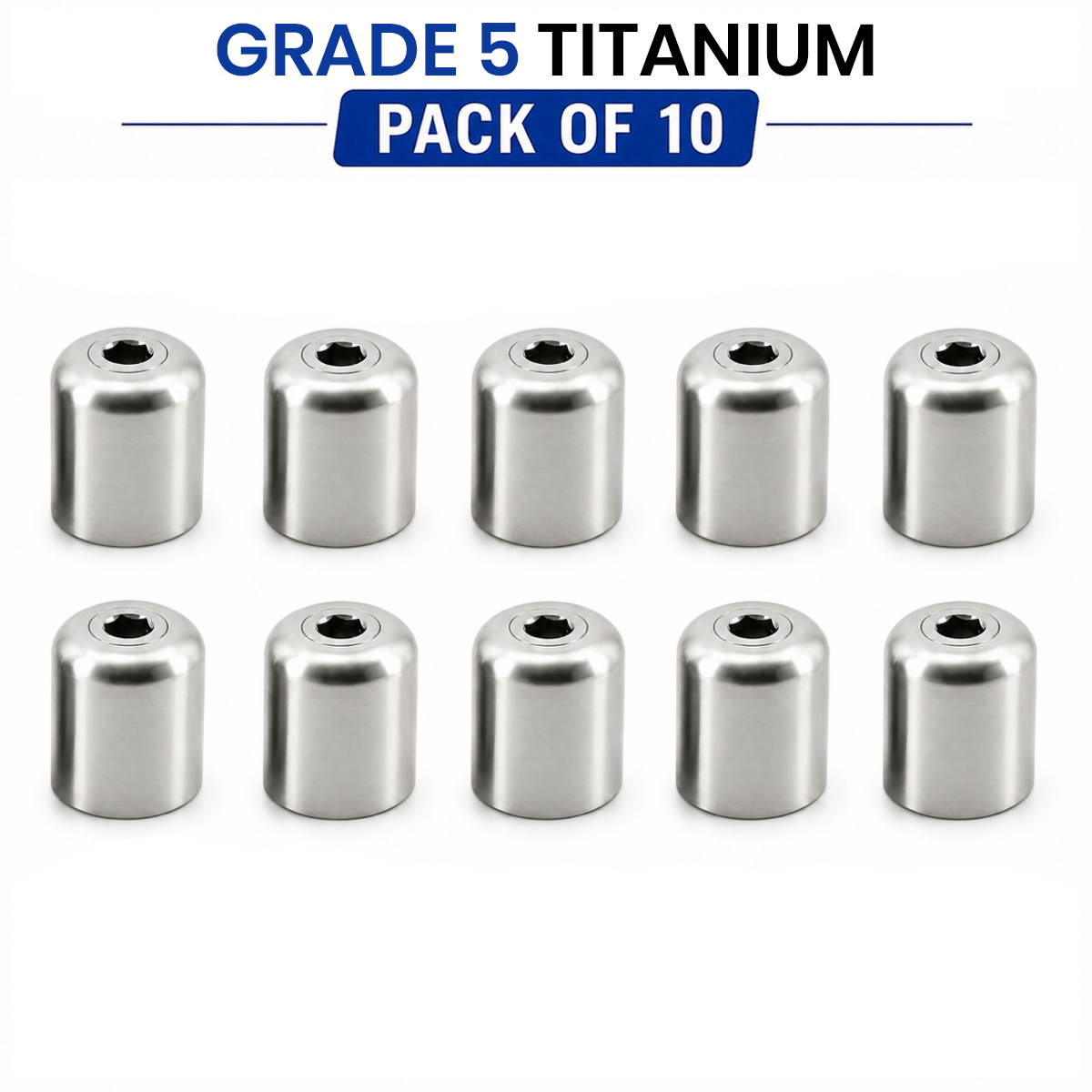 Dentaltech Multi Unit Healing Cap ∅4.5mm - Dentium Superline Implant Compatible (Pack of 10)