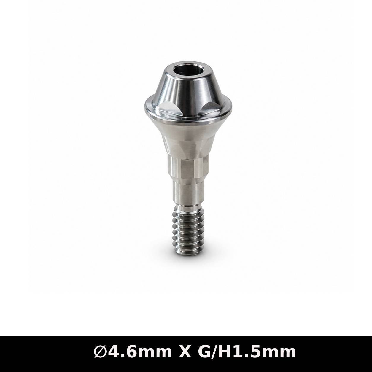 Dentaltech Multi Unit Straight Abutment ∅4.6mm X G/H1.5mm - Straumann NC Implant Compatible