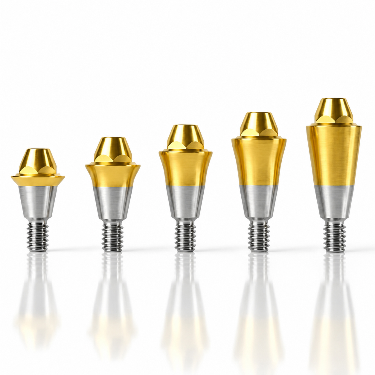 Dentaltech Multi Unit Straight Abutments - Dentium Superline Implant Compatible
